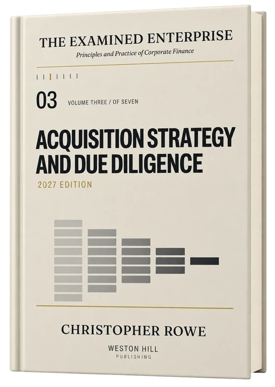 The Examined Enterprise, Volume 03, Acquisition Strategy and Due Diligence, 2027 Edition
