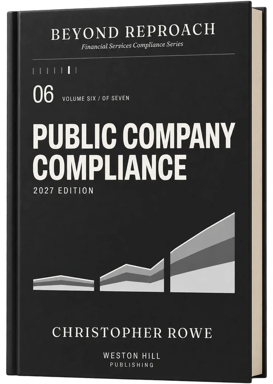 Beyond Reproach, Volume 06, Public Company Compliance, 2027 Edition